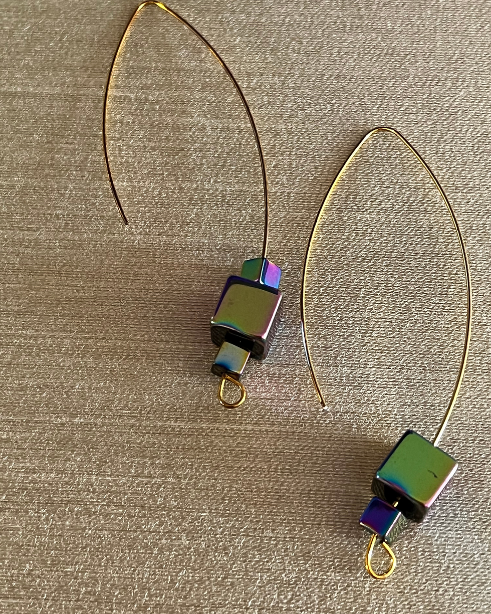 Thumbnail: Purple, Gold, Green, Changing Color Bracelet