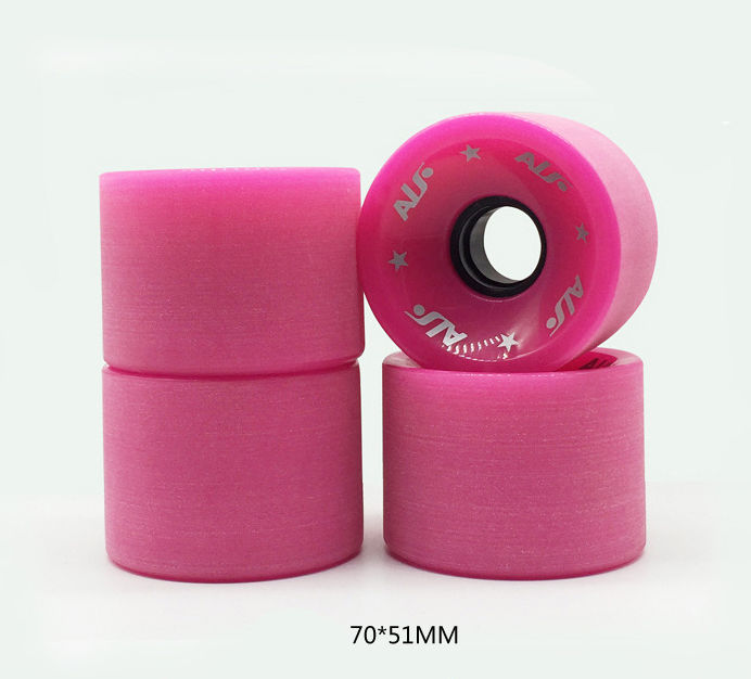 Thumbnail: 80A Skateboard Soft Wheel Four-Wheel Super Wear-Resistant PU Wheels