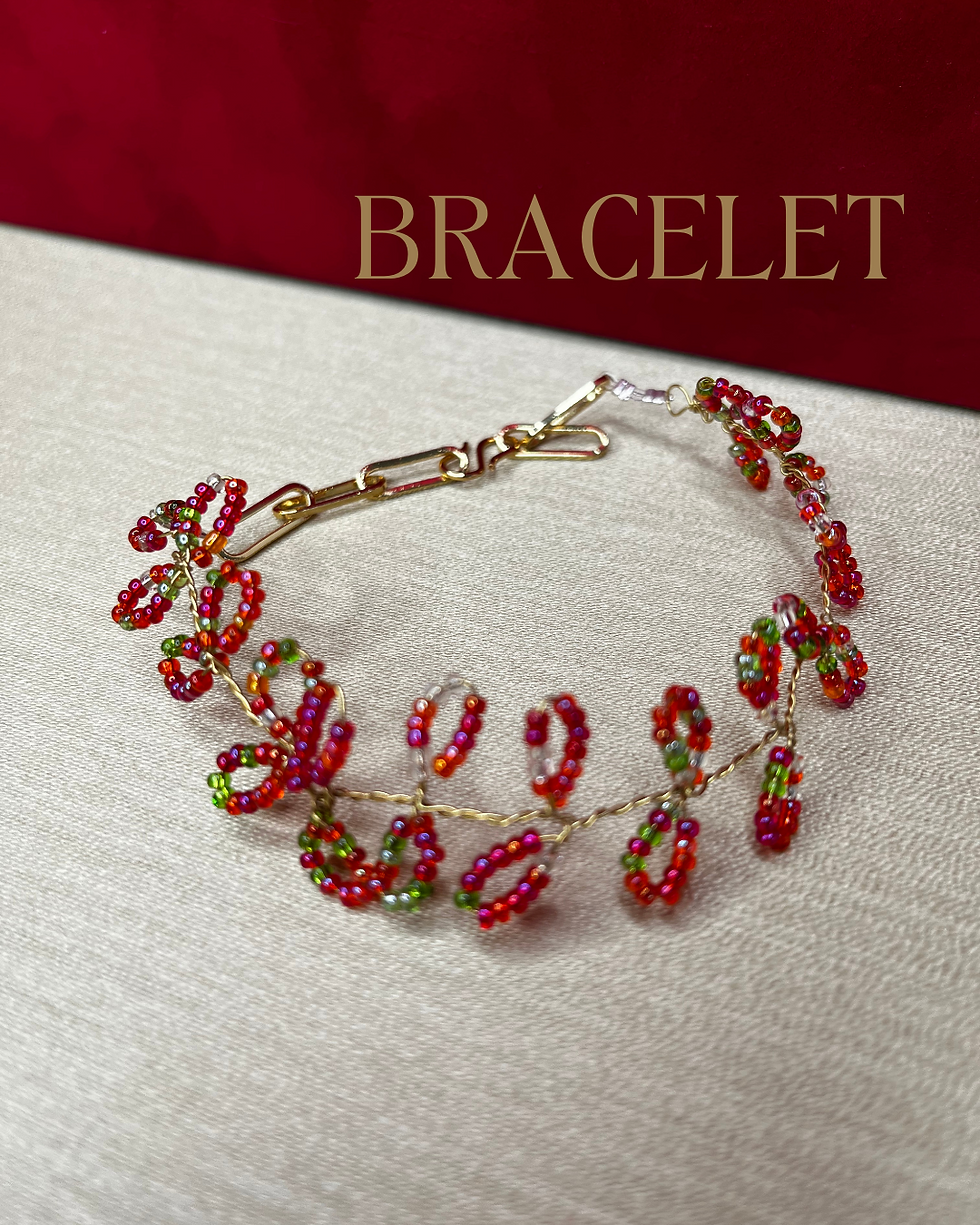Thumbnail: Necklace, The Therapy Collection, Red