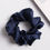 Thumbnail: 1PC Satin Silk Solid Color Scrunchies