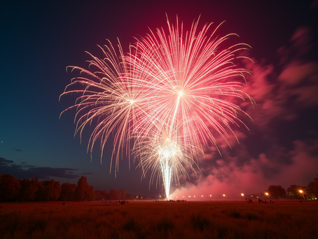 4th of July Fireworks Near Champaign IL