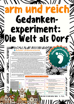Armut und Reichtum - Gedankenexperiment: Die Welt als Dorf mit 100 Menschen