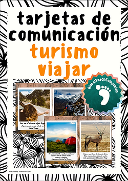 tarjetas de comunicación - turismo - viajar
