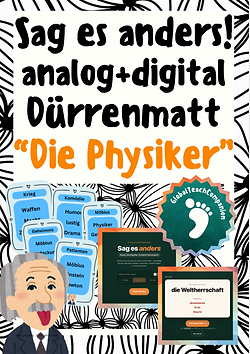 Sag es anders: Friedrich Dürrenmatt "Die Physiker"
