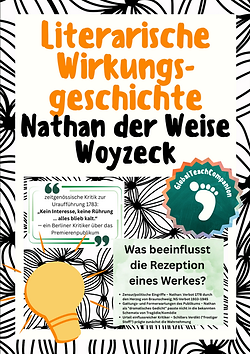 Wirkungsgeschichte im Vergleich: „Nathan der Weise" & „Woyzeck" – Arbeitsblätter, Lösungen & Stundenverlauf (Deutsch Oberstufe