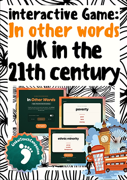 In other words (game) - The UK in the 21th century