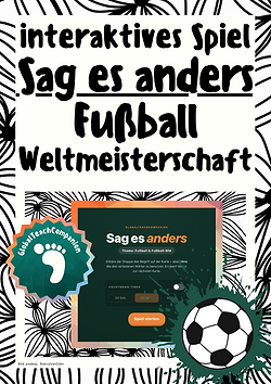 Digitales Spiel - Sag es anders: Fußball, Weltmeisterschaft