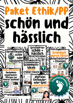 Paket: "Schön und hässlich" - vielseitiges Material