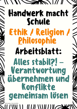 Verantwortung übernehmen und Konflikte gemeinsam lösen