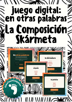Chile: Skármeta - La composicion - juego digital