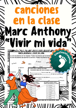 Lied: Marc Anthony - Vivir mi vida