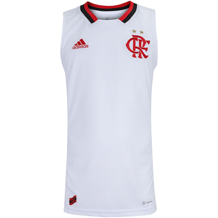 Camiseta Regata do Flamengo 2 Basquete adidas Masculina Camiseta Regata do Flamengo 2 Basquete adidas Masculina