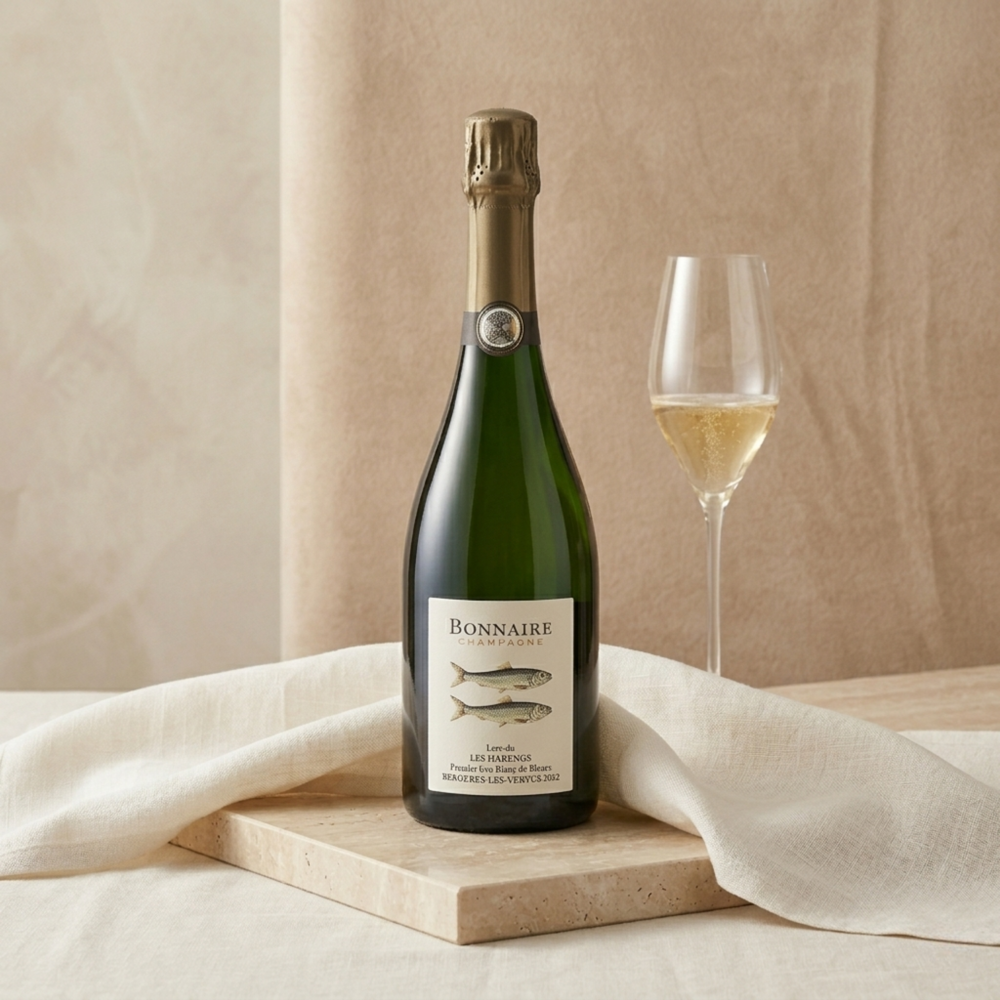 ≪Bonnaire & Clouet≫　Bergères-les-Vertus "Les Harengs" 2021 Premier Cru Blanc