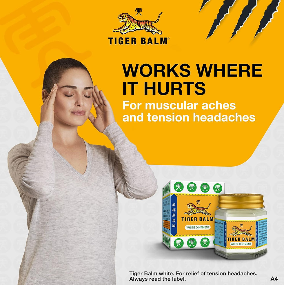 Thumbnail: Tiger Balm Red Ointment, Temporary Relief from Minor Muscular Aches and Pains, 