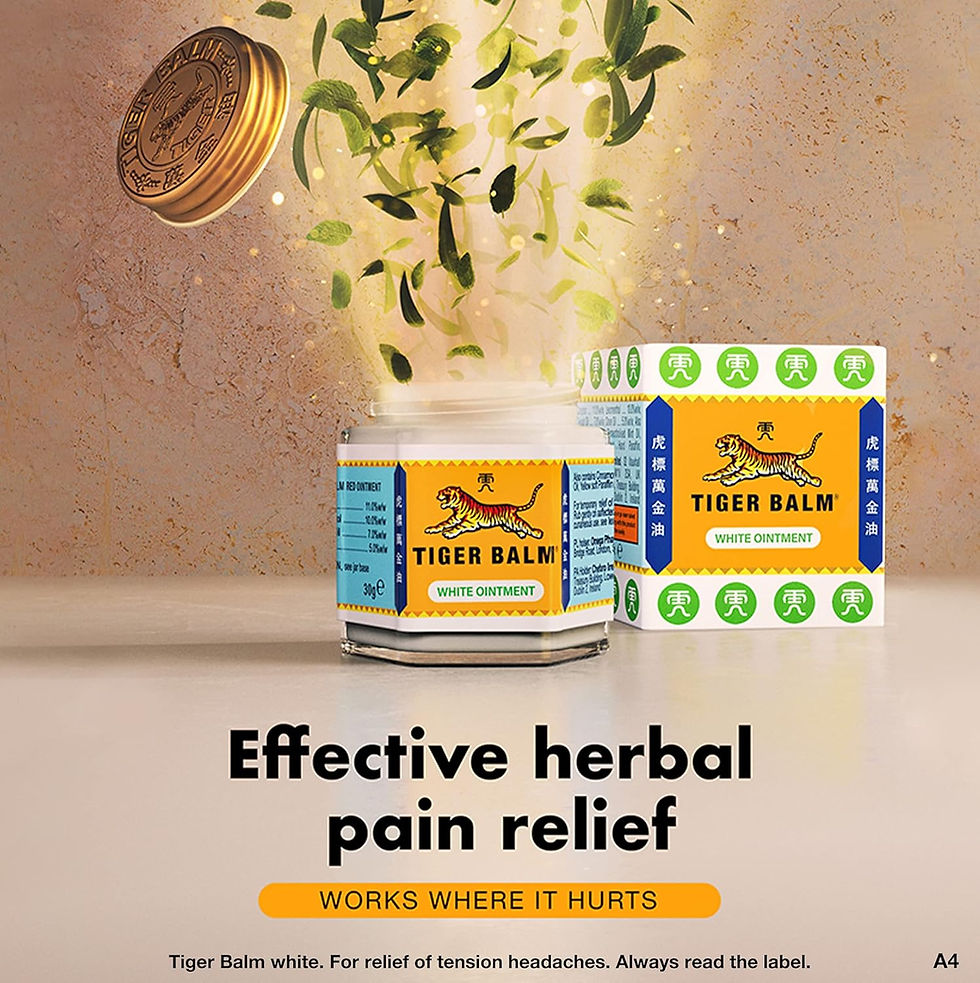 Thumbnail: Tiger Balm Red Ointment, Temporary Relief from Minor Muscular Aches and Pains, 