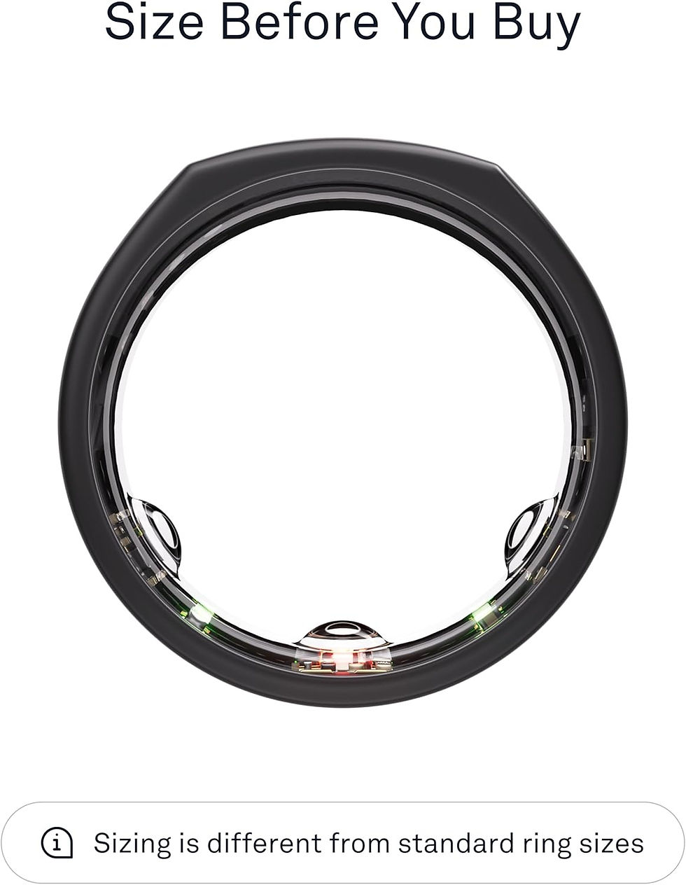 Thumbnail: Oura Gen3 Horizon Smart Ring - Size 10, Rose Gold | Sleep, Heart Rate and Fitne
