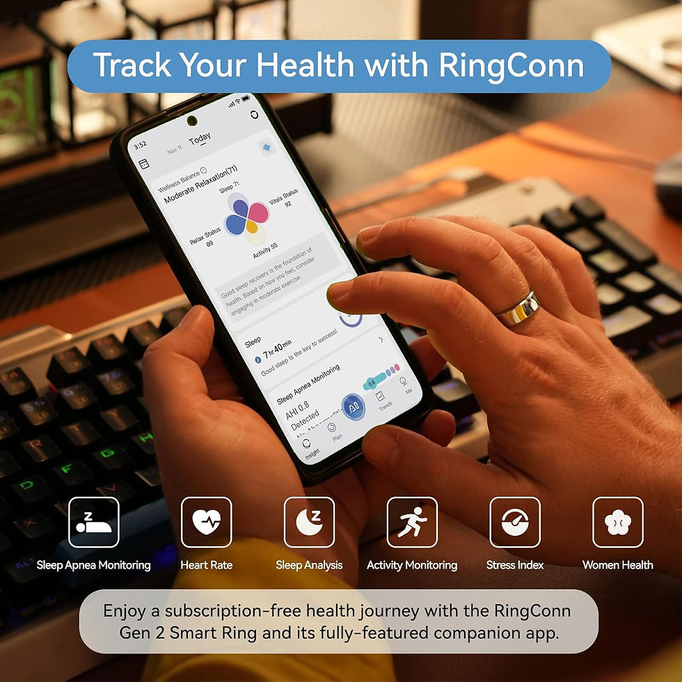 Thumbnail: RingConn Gen 2, World’s First Smart Ring with Sleep Apnea Monitoring, No APP 