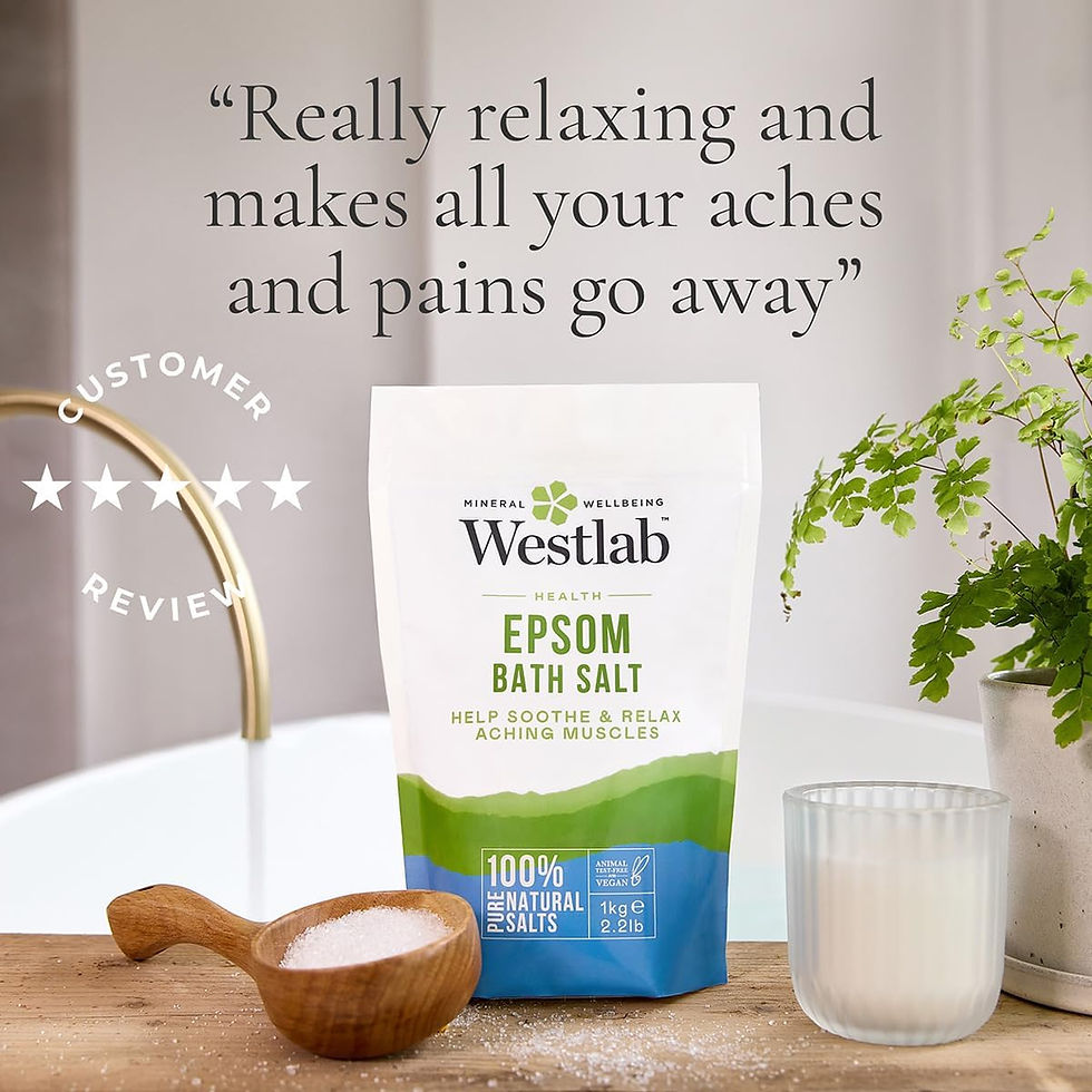 Thumbnail: Westlab - Reviving Epsom Salt - 2kg Resealable Pouch - 100% Natural & Pure