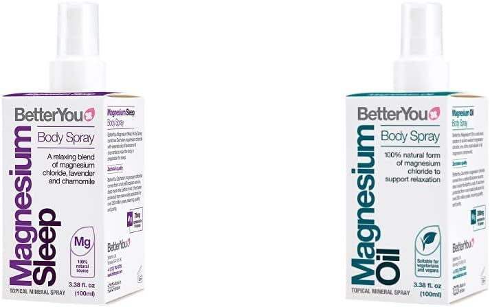 Thumbnail: BetterYou Magnesium Sleep Body Spray, Made with Zechstein Magnesium Chloride an