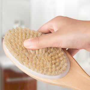 Thumbnail: Metene Back Scrubber for Shower, Shower Brush for Exfoliating Skin and A Soft S