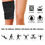 Thumbnail: YUXIANLB 2PCS Elastic Calf Compression Bandage Sleeve, Leg Compression Sleeve f