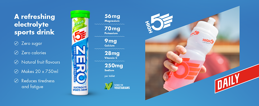 Thumbnail: HIGH5 ZERO Electrolyte Tablet - Hydration Tablets Enhanced with Vitamin C