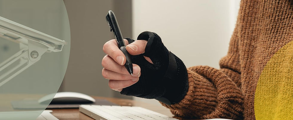 Thumbnail: BraceUP Thumb Support Brace - Splint for Spica and Hand Support
