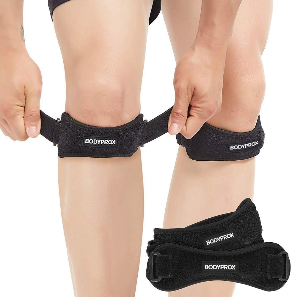 Patella Tendon Knee Strap 2 Pack, Knee Pain Relief Support Brace