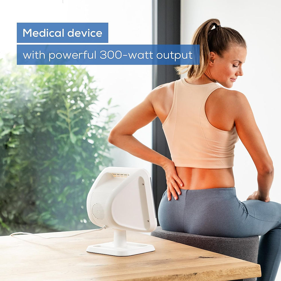 Thumbnail: Beurer IL50 Infrared Heat Lamp, Soothing Heat For Colds And Muscle Tension, Inf
