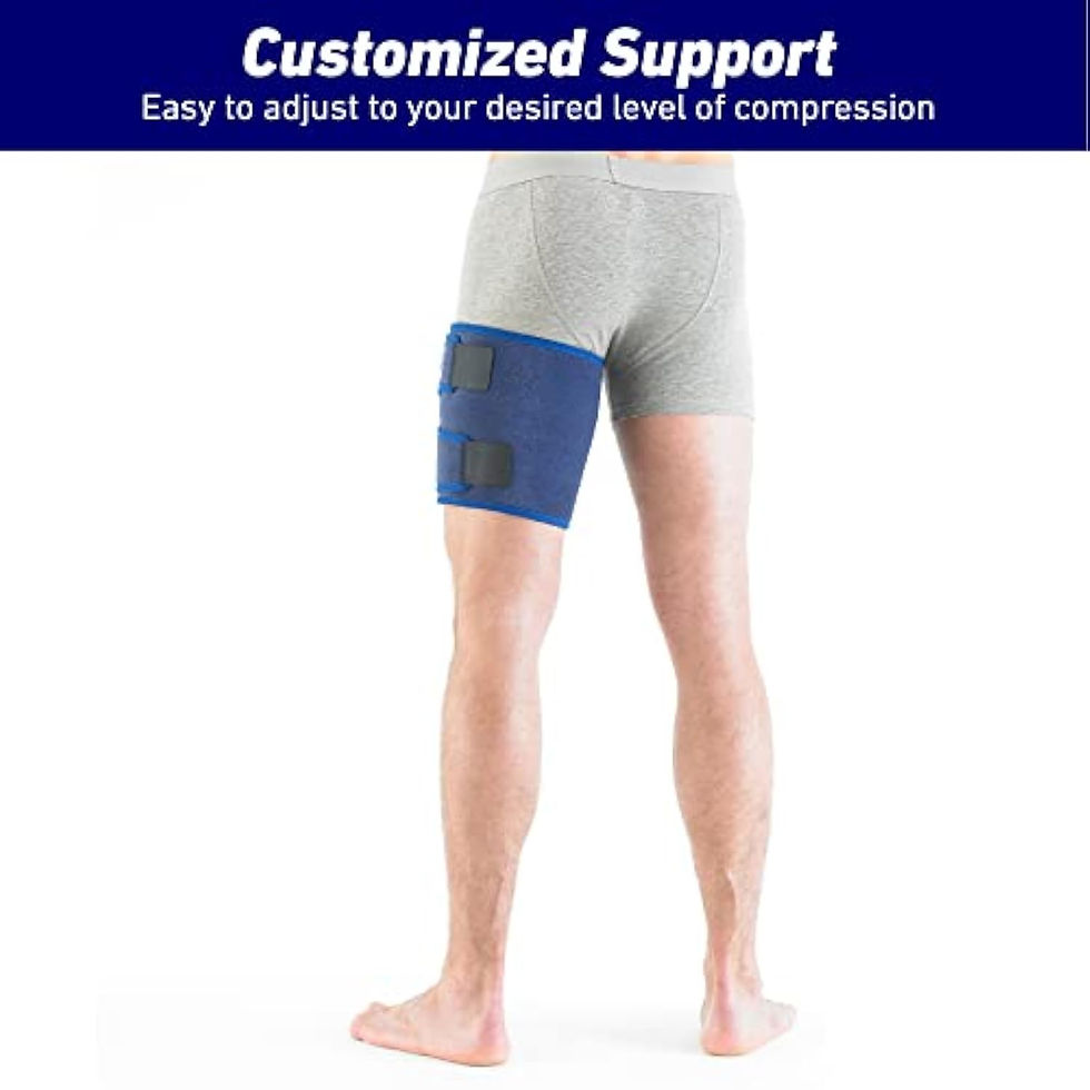 Thumbnail: Neo-G Thigh Support Hamstring Support to Quadriceps and Hamstring Muscles – H