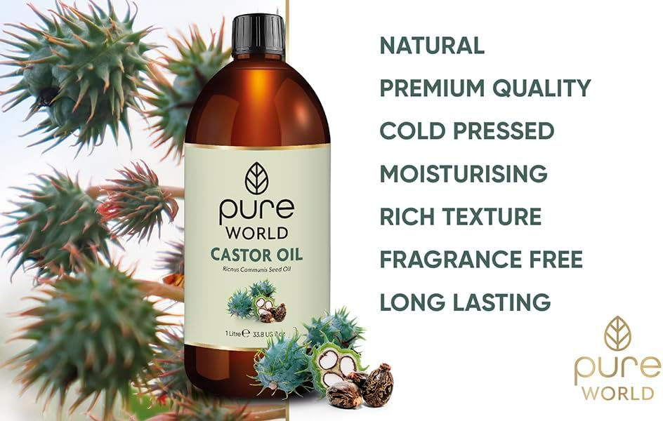 Thumbnail: Natural Castor Oil 100ML Cold, & Freshly Pressed 100% Pure and Undiluted