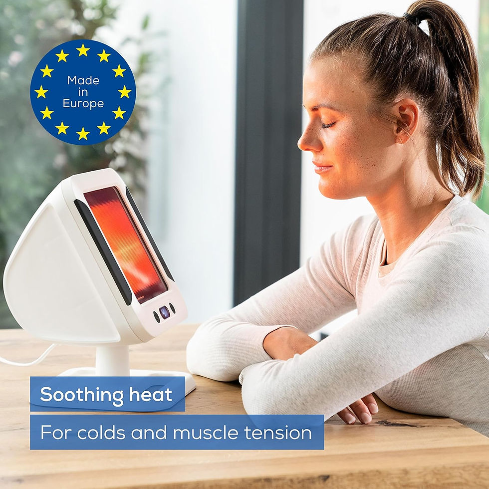 Thumbnail: Beurer IL50 Infrared Heat Lamp, Soothing Heat For Colds And Muscle Tension, Inf