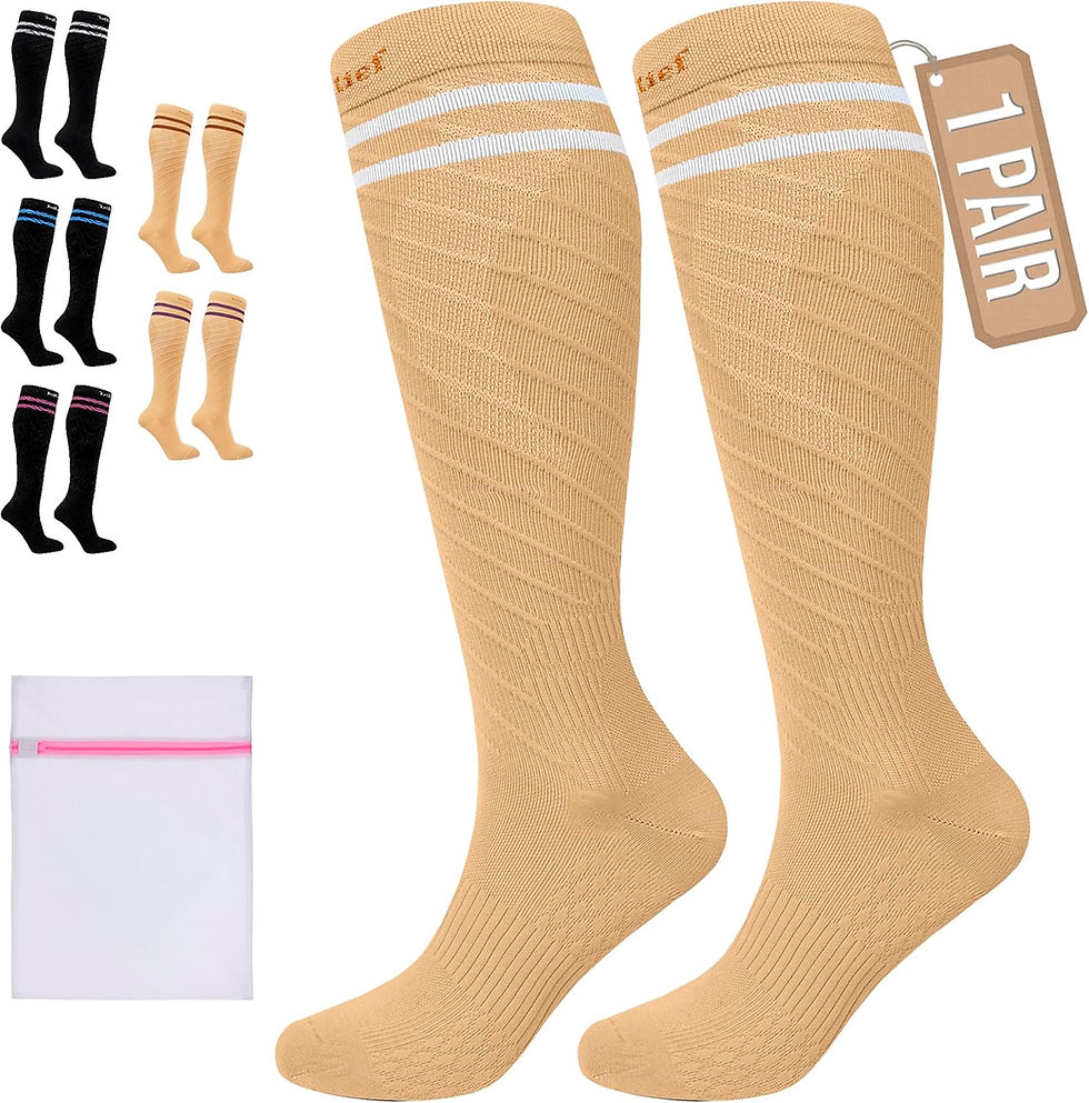 Thumbnail: 360 RELIEF Flight Compression Socks for Women & Men, Circulation & Leg Relief