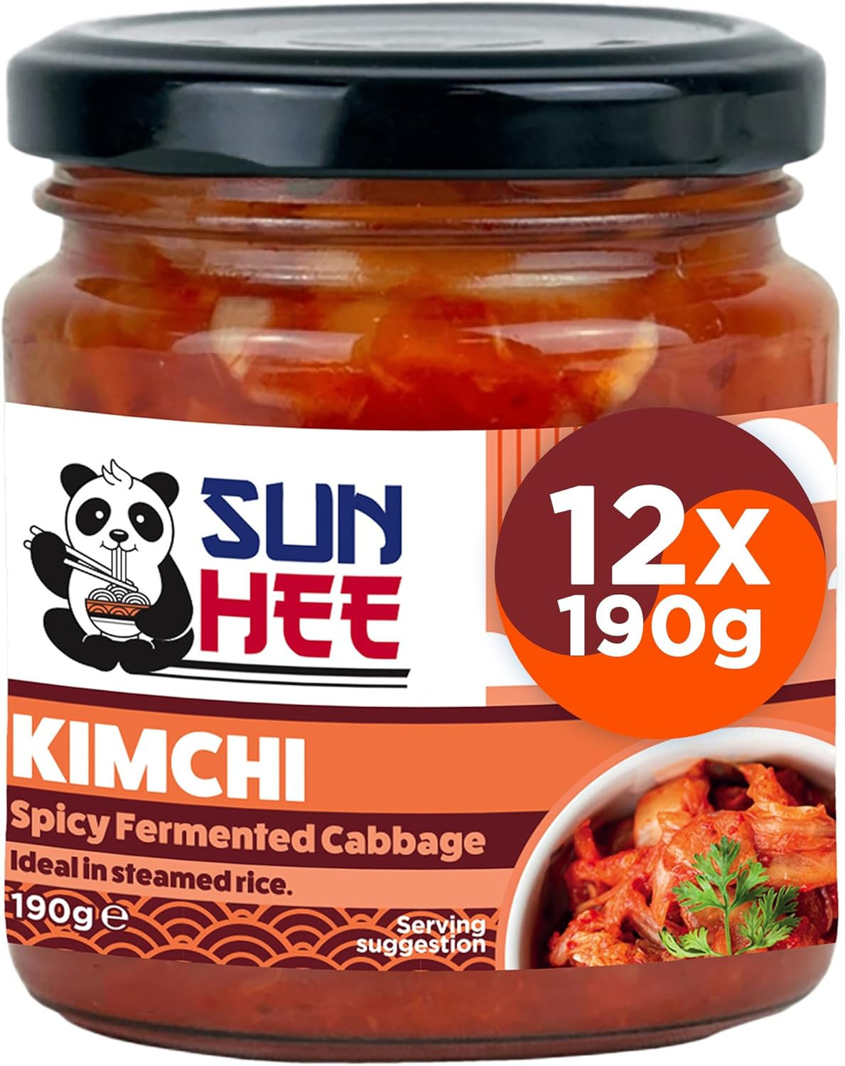 Sun Hee Natural Kimchi 190 grams (Pack of 1) | 212 ML