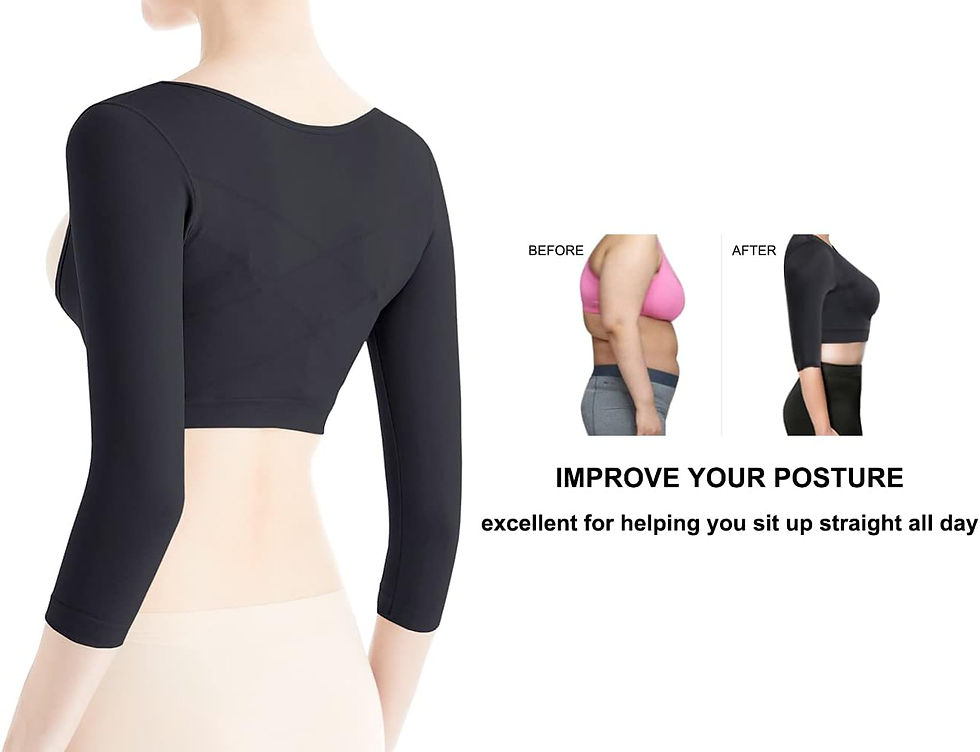 Thumbnail: KSKshape Arm Shaper for Women Arm Compression Sleeves Post Surgical Slimming Sl