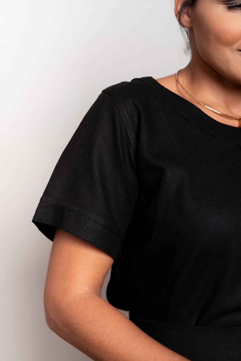 Miniatura: CONJ PRETO DE SAIA DE BLUSA