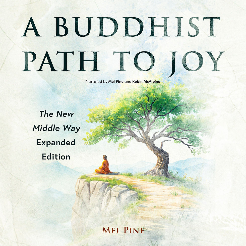My Audiobook 'A Buddhist Path to Joy' Is Available for $6.99 from Apple, $6.49 from Spotify