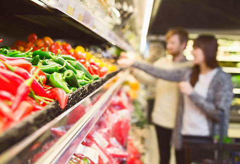 Healthy grocery shopping