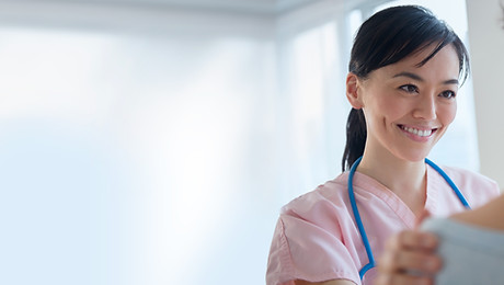 Nurse Talking to Patient