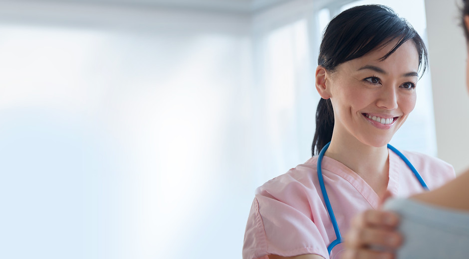 Nurse Talking to Patient