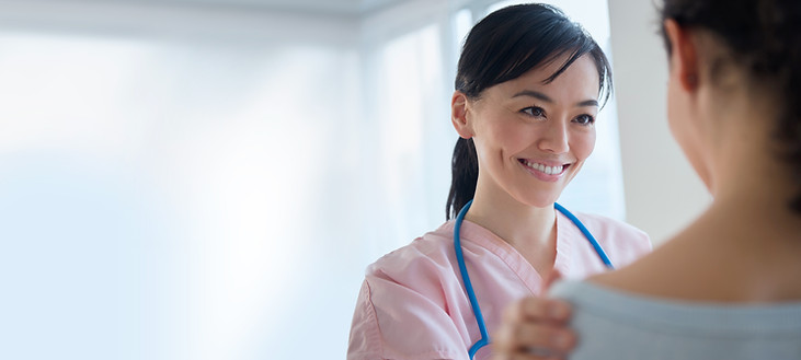 Nurse Talking to Patient
