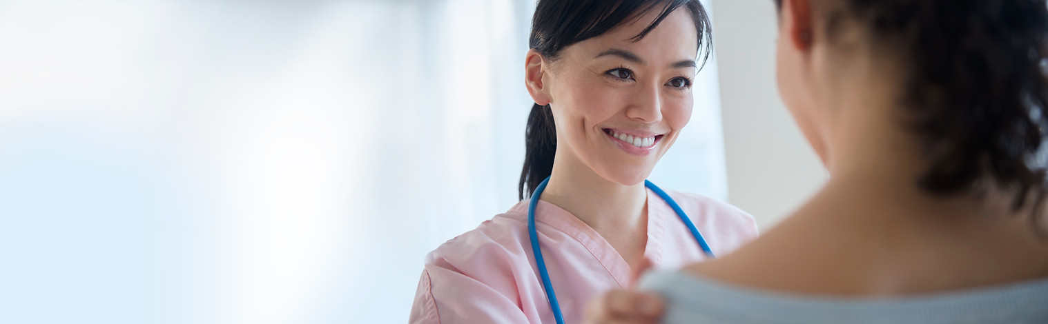 Nurse Talking to Patient