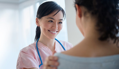Nurse Talking to Patient