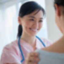 Nurse Talking to Patient