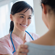 Nurse Talking to Patient