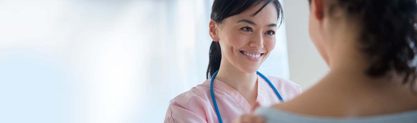 Nurse Talking to Patient