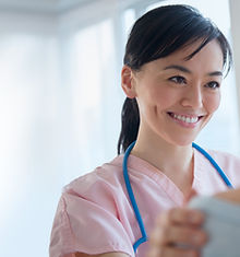 Nurse Talking to Patient
