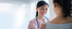 Nurse Talking to Patient