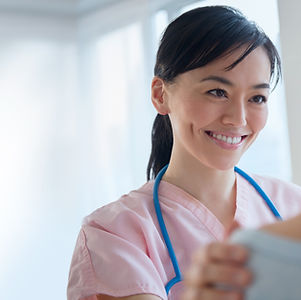 Nurse Talking to Patient