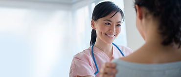 Nurse Talking to Patient